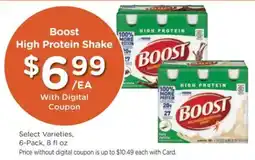 Dillons Boost High Protein Shake offer