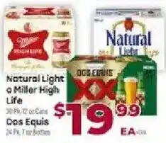 Cardenas Natural Light or Miller High Life offer