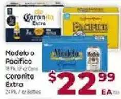 Cardenas Modelo o Pacifico or Coronita Extra offer