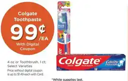 Dillons Colgate toothpaste offer