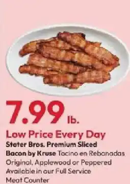 Stater Bros Stater Bros. Premium Sliced Bacon offer