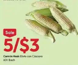 Stater Bros Corn in Husk offer