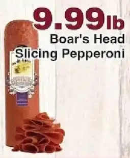 Piggly Wiggly Boar's Head Slicing Pepperoni offer