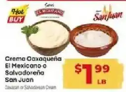 Supermercado El Rancho San Juan Crema Oaxaqueña offer