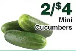 Piggly Wiggly Mini Cucumbers offer