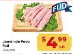 Supermercado El Rancho Fud Turkey Ham offer
