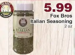 Piggly Wiggly Fox Bros Italian Seasoning offer