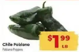 Supermercado El Rancho Chile Poblano offer