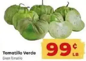 Supermercado El Rancho Tomatillo Verde offer