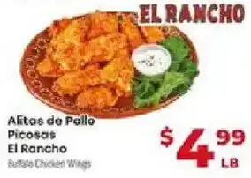 Supermercado El Rancho El Rancho Buffalo Chicken Wings offer
