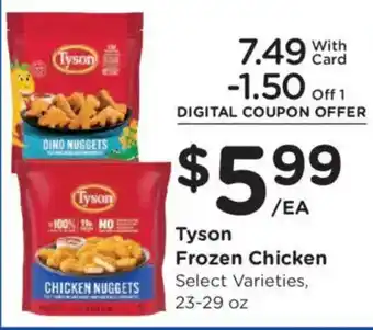 Dillons Tyson Frozen Chicken offer