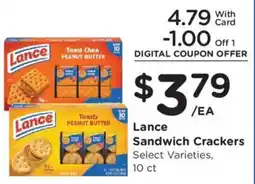 Dillons Lance Sandwich Crackers offer