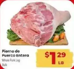 Supermercado El Rancho Whole Pork Leg offer