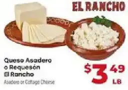 Supermercado El Rancho El Rancho Asadero or Cottage Cheese offer