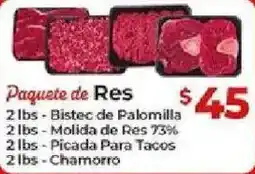 Supermercado El Rancho Paquete de Res offer