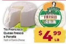 Cardenas Tio Francisco Queso Fresco or Panela offer