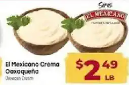Cardenas El Mexicano Crema Oaxaqueña offer