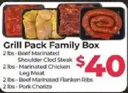 Cardenas Grill Pack Family Box offer