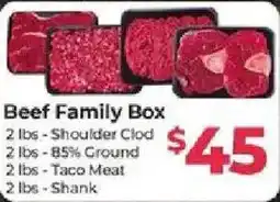 Cardenas Beef Family Box offer