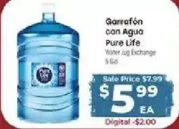 Cardenas Pure Life water jug exchange offer