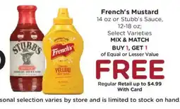 Dillons French's Mustard offer