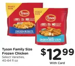 Dillons Tyson family size frozen chicken offer