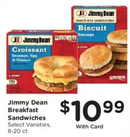 Dillons Jimmy Dean Breakfast Sandwiches offer