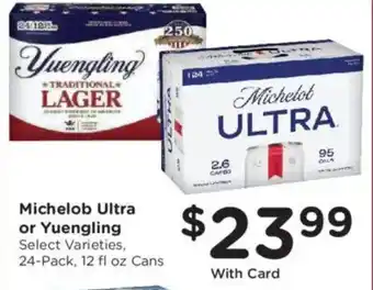 Dillons Michelob Ultra or Yuengling offer