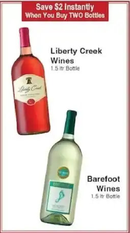 Piggly Wiggly Liberty Creek Wines offer