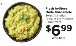 Dillons Fresh In-Store Made Guacamole offer
