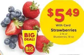 Dillons Strawberries offer