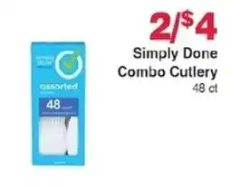 Piggly Wiggly Simply Done Combo Cutlery offer