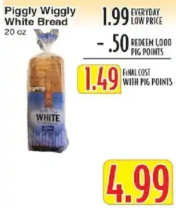 Piggly Wiggly Piggly Wiggly white bread offer
