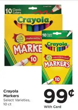 Dillons Crayola Markers offer
