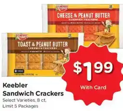 King Soopers Keebler Sandwich Crackers offer