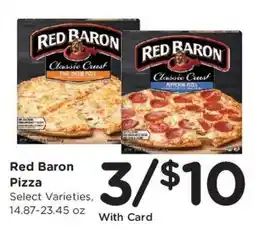 King Soopers Red Baron Pizza offer