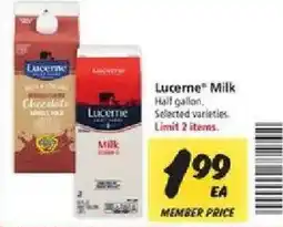 Safeway Lucerne Milk offer
