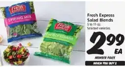 Safeway Fresh Express Salad Blends offer