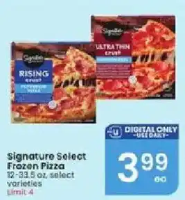 Signature Select Frozen Pizza