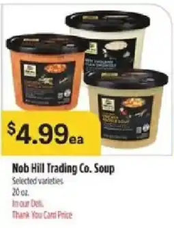 Bashas' Nob Hill Trading Co. Soup offer