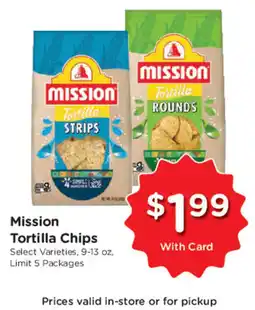 Mariano's Mission Tortilla Chips offer