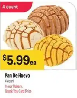 Bashas' Pan De Huevo offer