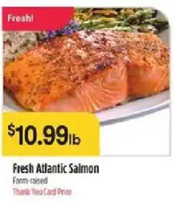 Bashas' Fresh Atlantic Salmon offer