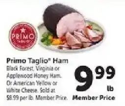 Safeway Primo Taglio Ham offer
