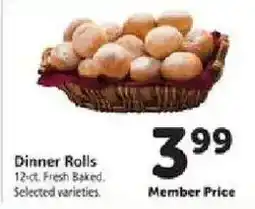 Safeway Dinner Rolls offer