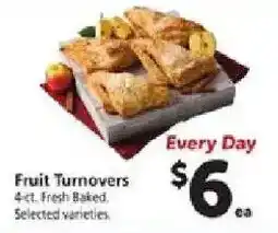 Safeway Fruit Turnovers offer
