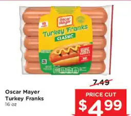 Mariano's Oscar Mayer Turkey Franks offer
