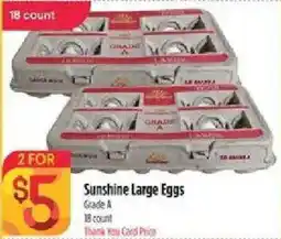 Bashas' Sunshine Large Eggs offer