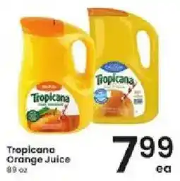 Albertsons Tropicana Orange Juice offer