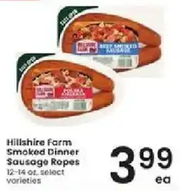 Albertsons Hillshire Farm Smoked Dinner Sausage Ropes offer